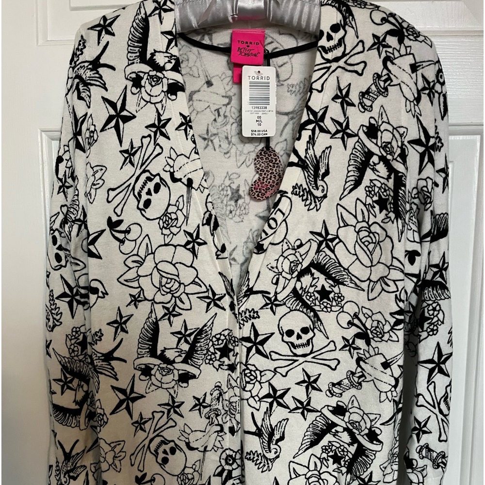 Torrid Betsey Johnson Cardigan